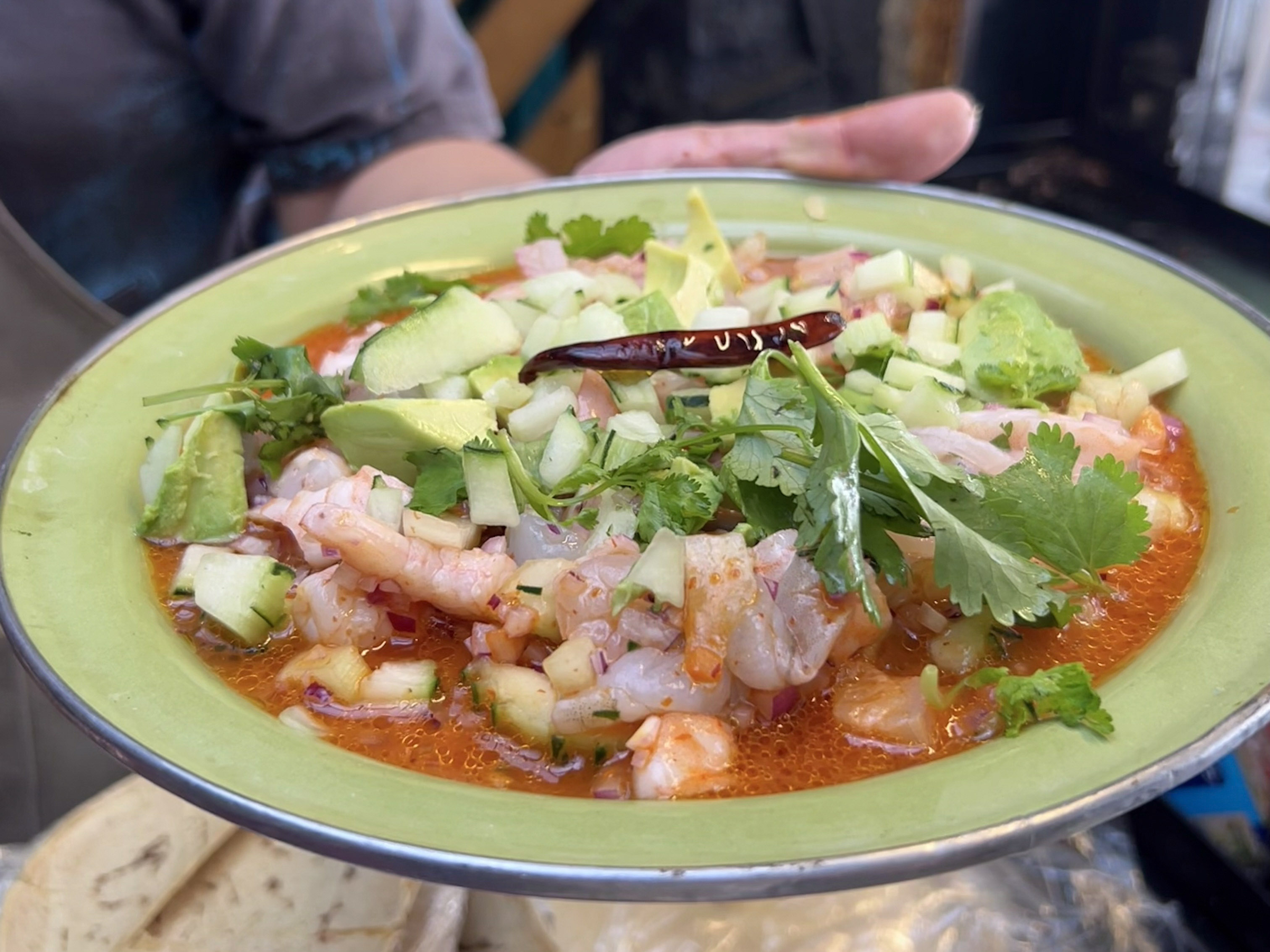 Ceviche Chile de Árbol Mixto